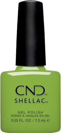 Produktbild CND Shellac Meadow Glow Nr. 470 Grüner UV-Lack Nail Design Gleam & Glow Kollektion (Grün, UV-Gel Lack)