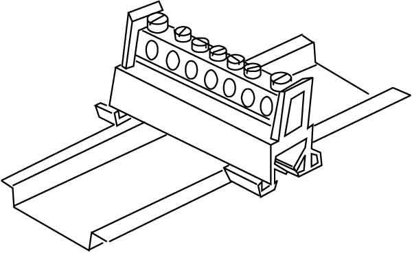 Produktbild Kleinhuis Hermann GmbH Co. KG PE-Leiterklemme 651S/7 (4011126029505)