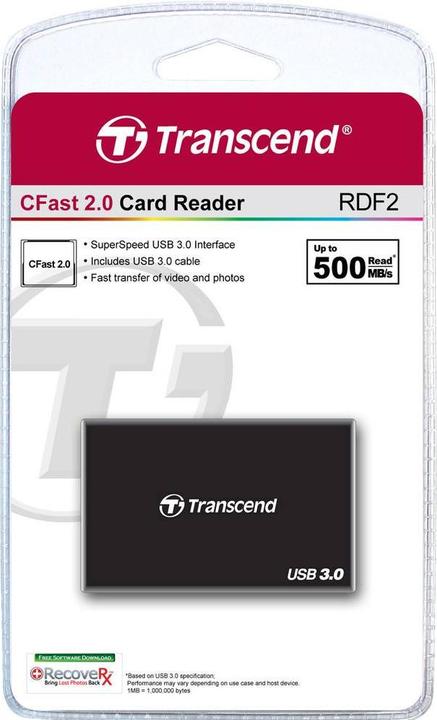 Produktbild Transcend CFast 2.0 RDF2 (USB 2.0)