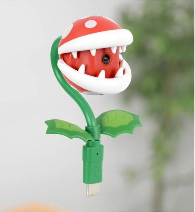 Actual product image Nintendo Piranha plant camera (Switch 2)