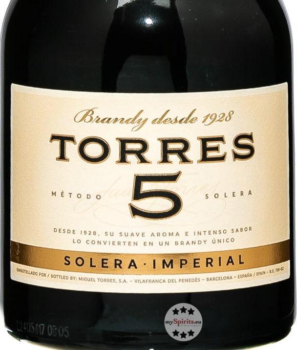 Actual product image Torres 5 Years 38% Vol. 1l