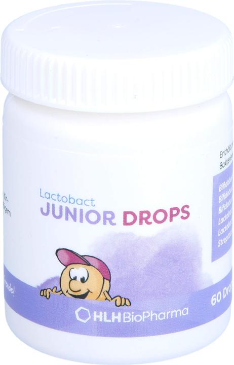 Produktbild Lactobact JUNIOR + Drops (60 Stück, Bonbon, 56 g)