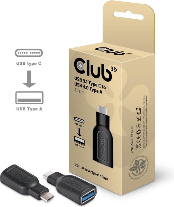 Produktbild Club 3D USB 3.1 (0.80 m, USB 3.1, 100 W)