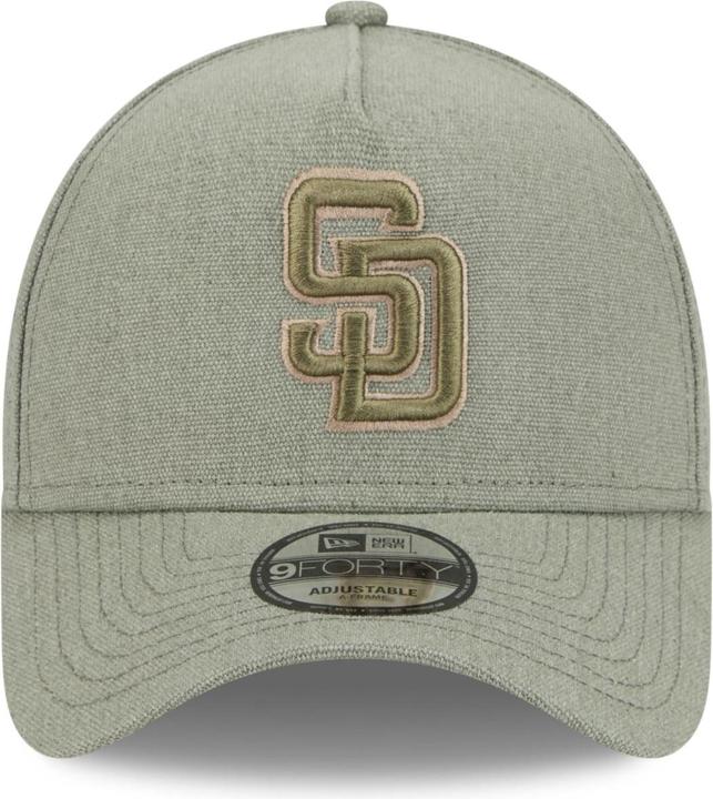 Immagine prodotto New Era Cappellino A-Frame Trucker in tela - San Diego Padres olive (Taglia unica)