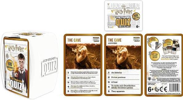 Image du produit Winning Moves WM00047-ITA-6 TOP TRUMPS QUIZ - HARRY POTTER