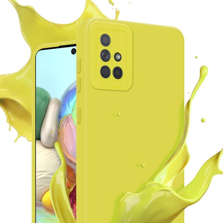 Produktbild Cadorabo Hülle für Samsung Galaxy A71 4G im TPU Fluid LM162 Style (Samsung Galaxy A71)
