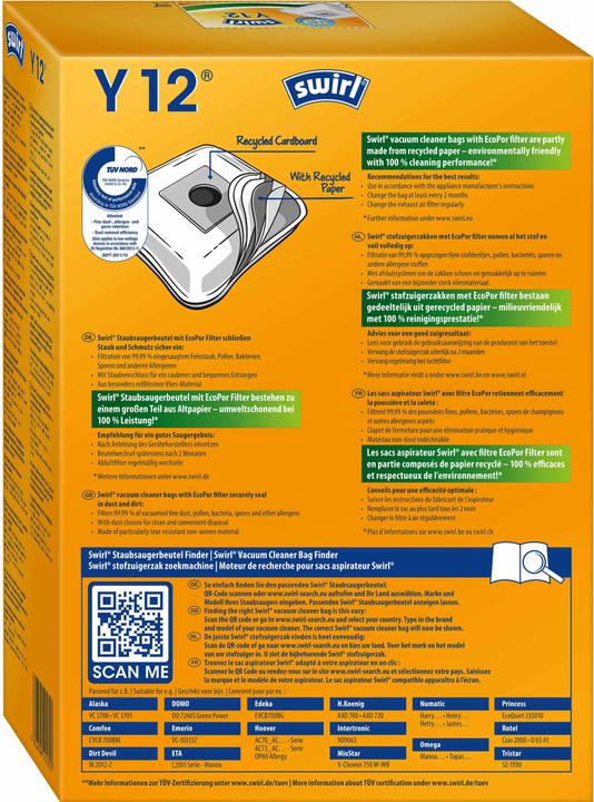 Actual product image Swirl Y12 (4 x)