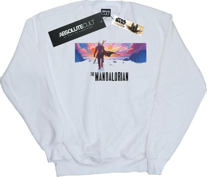 Immagine prodotto Star Wars The Mandalorian Landscape Felpa Ragazzi (152, 158)