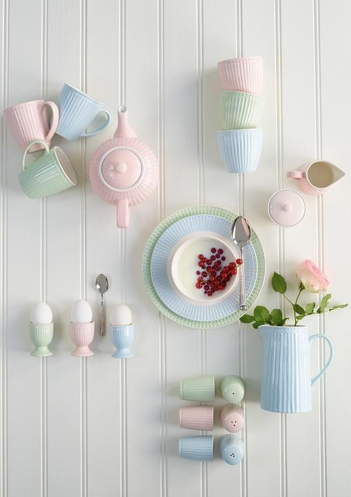 Immagine prodotto Greengate Ciotola Alice con coperchio rosa pallido Set3 (1 x)