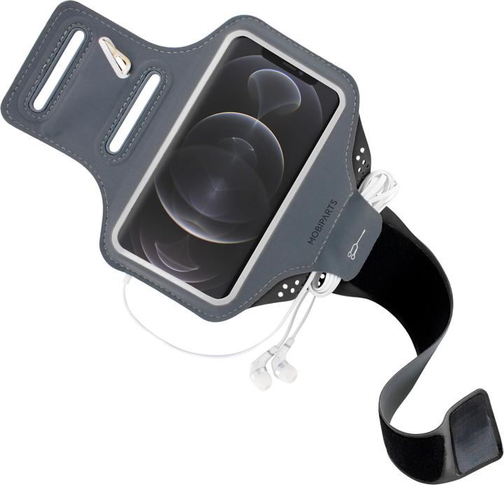 Produktbild Mobiparts Comfort Fit Sport Armband Apple iPhone 12 Pro Max Black