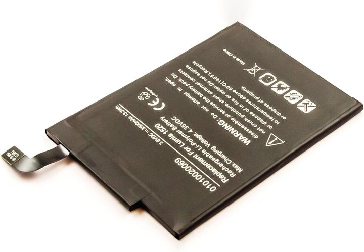 AGI Akku kompatibel mit Nokia Lumia 1520 - Akku - 3.500 mAh