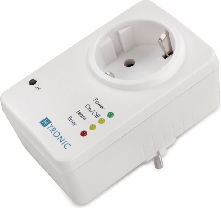Immagine prodotto H-Tronic Ricevitore a 1 canale con presa radiocontrollata tipo HT1EPP