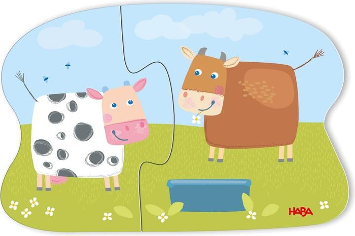 Produktbild Magni HABA 6 erste Puzzles Bauernhof (18 Teile)