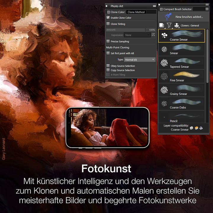 Actual product image Corel Painter 2022 Full Version, Box (1 User, unlimited)
