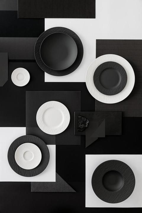 Produktbild Villeroy & Boch Frühstücksteller Manufacture Rock (1 x, 22 cm)
