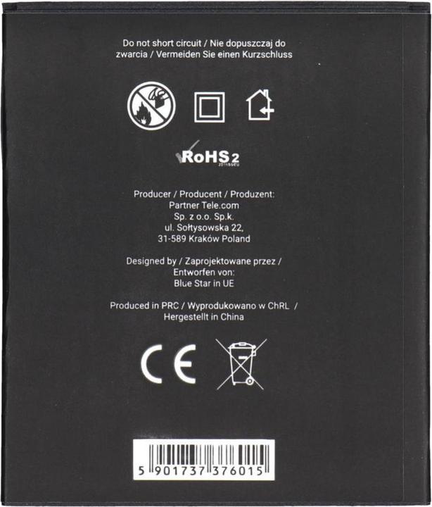 Image du produit Batterie Blue Star BLUE STAR PREMIUM pour LENOVO A536 2000 mAh