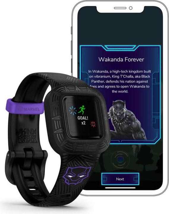 Image du produit Garmin vivofit jr. 3 Black Panther Special Edition (14.11 mm)