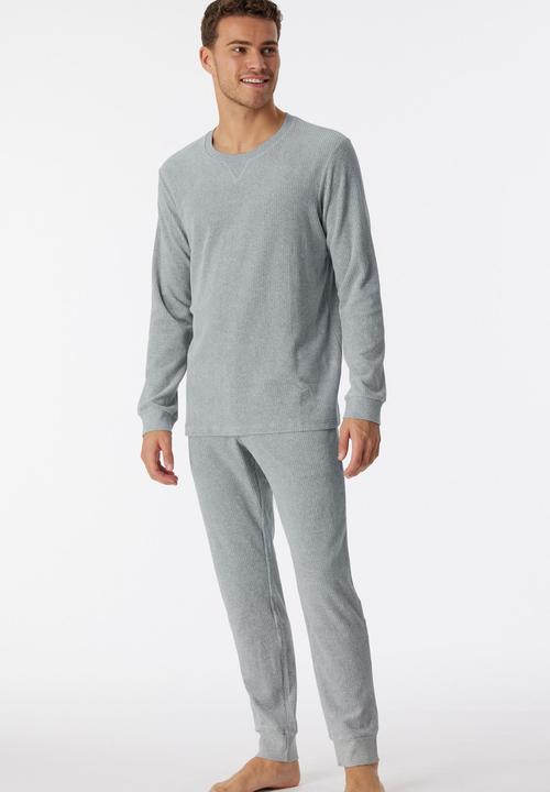 Produktbild Schiesser Warming Nightwear Velour Schlafanzug (M)