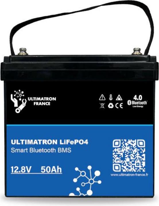 Produktbild Ultimatron UBL-12V-50Ah LiFePO4 Versorgungsbatterie (12 V, 50 Ah)