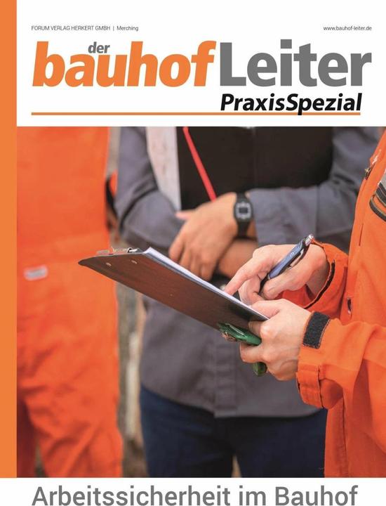 Produktbild bauhofLeiter-PraxisSpezial: Arbeitssicherheit im Bauhof (Deutsch, Forum Verlag Herkert GmbH, Jan C. Behmann, Simone Fahrion, 2022)