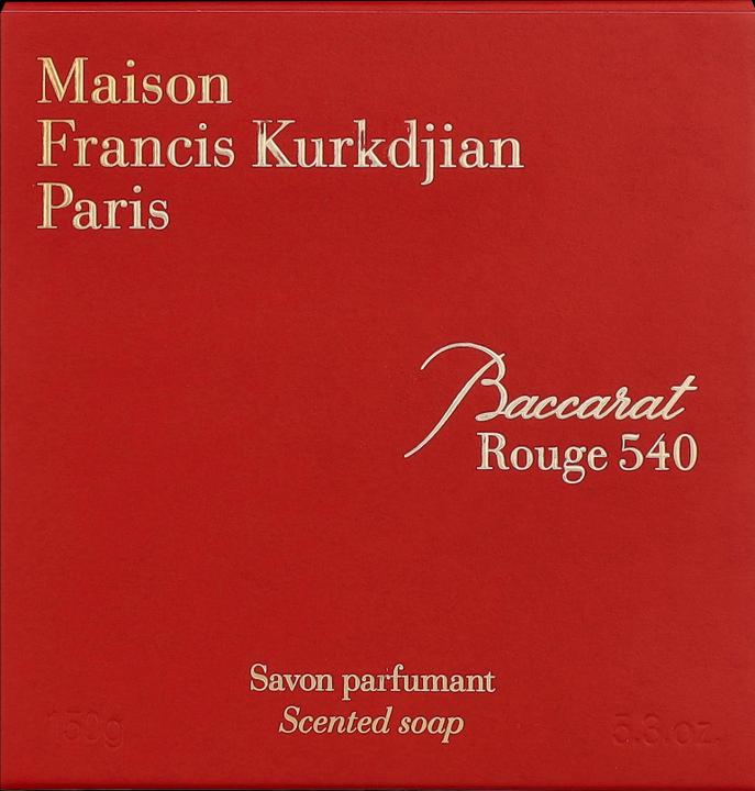 Actual product image Maison Francis Kurkdjian Baccarat Rouge 540 Scented Soap