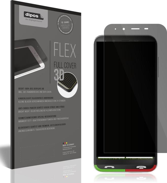 Actual product image Dipos Privacy Screen Protector Full Cover (1 Piece, Emporia SUPEReasy)