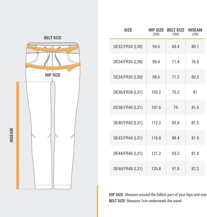 Actual product image Quechua Women's hiking trousers warm water-repellent winter hiking - SH100 (XL)