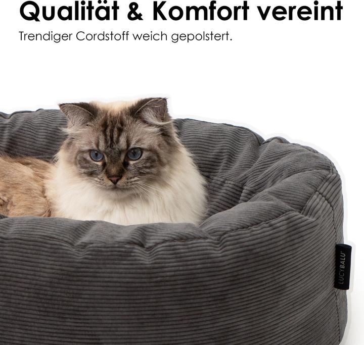 Actual product image LucyBalu DINGHY Katzenbett (Cat)