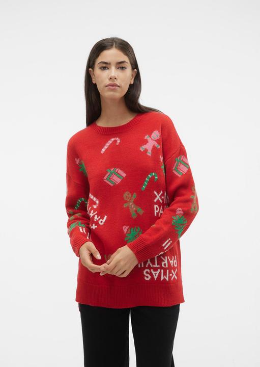 Image du produit Vero Moda VMXMASPARTY LS H/L O-NECK PULL. XMAS EXC Pull en maille (S)