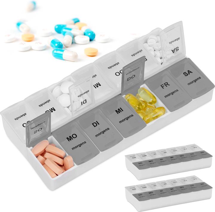 Produktbild Relaxdays Tablettenbox