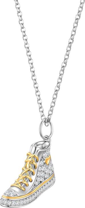 Actual product image Glanzstücke München Ladies chain sneaker - 34148 (Sterling Silver)