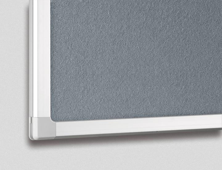 Actual product image Legamaster Pinboard Professional textile 120x180cm grey (Bulletin board, 180 x 120 cm)