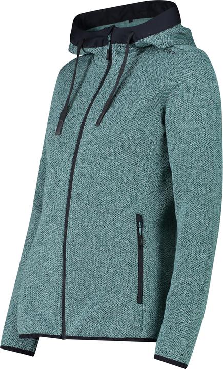 Immagine prodotto CMP Campagnolo Women's Jacquard Knitted Jacket Fix Hood (40, M)