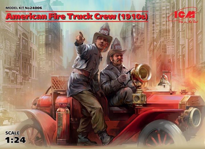 Immagine prodotto ICM Squadra di pompieri americani (anni '10) 2 figure