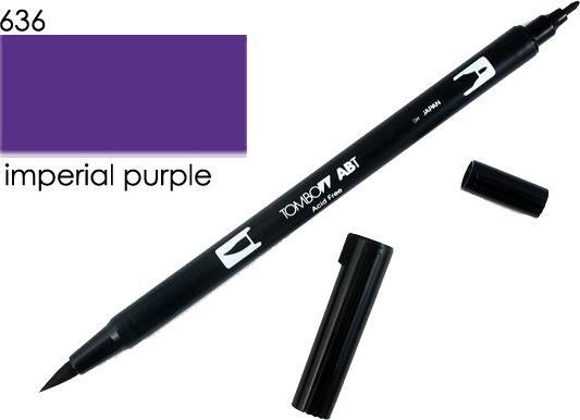 Actual product image Tombow ABT Dual Brush Pen (Violet, 1 x)