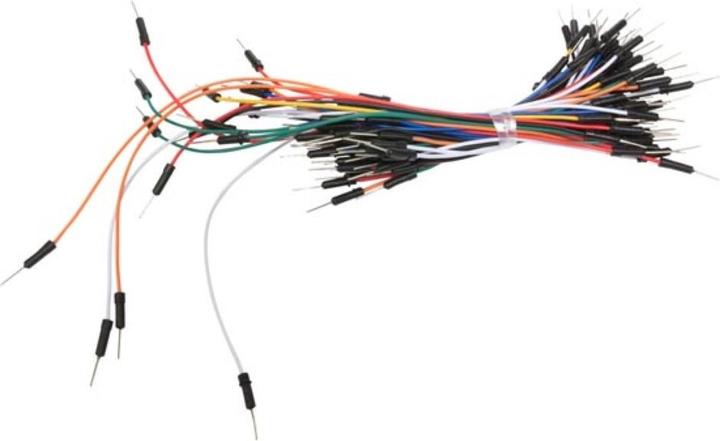 Produktbild Velleman STECKBR?CKEN-SET - AWG - STECKER AUF STECKER - 1-POL. - 65 St.