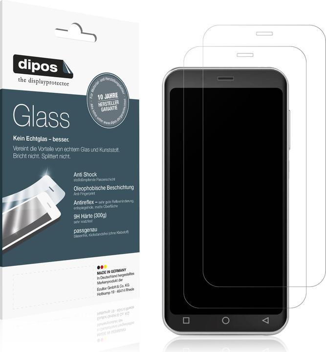 Actual product image Dipos Anti-Shock Screen Protector Matte (1 Piece, Emporia Smart 5)