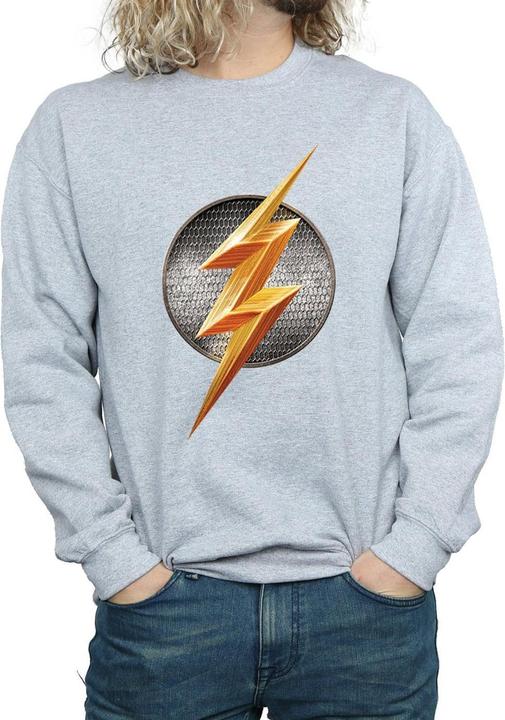 Immagine prodotto Justice League Movie Flash Emblem Felpa Uomo (L)