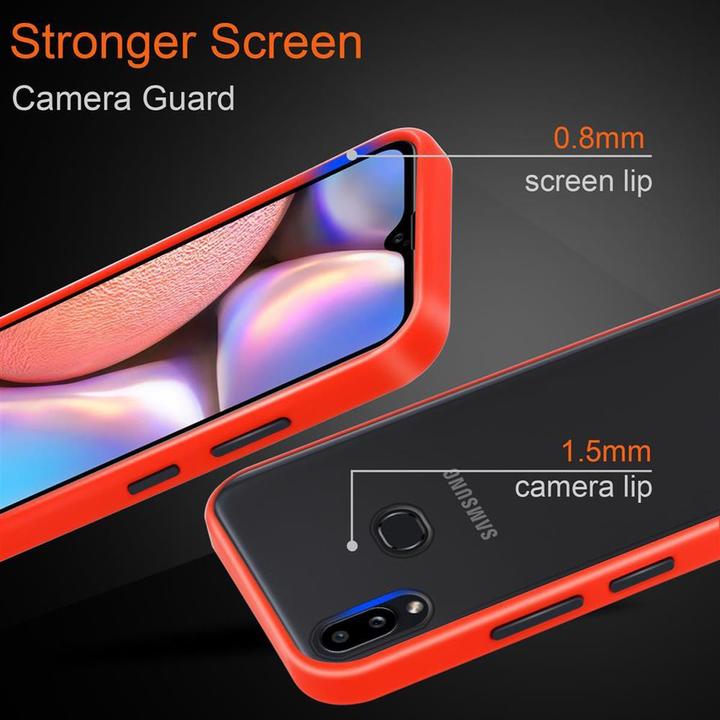 Actual product image Cadorabo Hybrid Matt Cover (Samsung Galaxy A10s, Samsung Galaxy M01s)