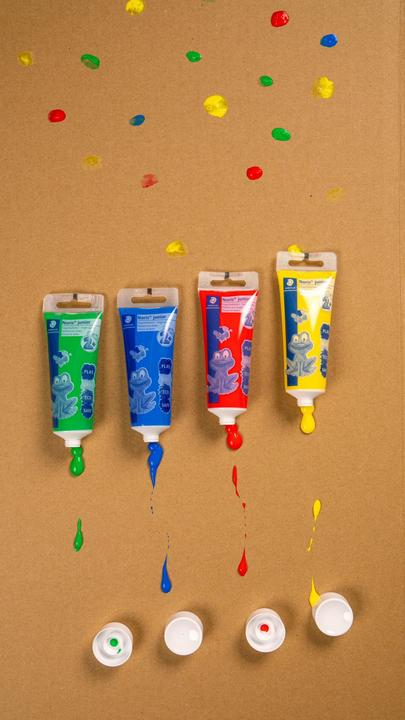 Actual product image Staedtler Finger painting color 'Noris junior (Multicoloured, 100 ml)