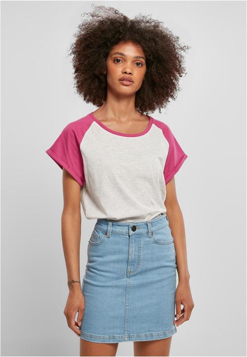 Immagine prodotto Urban Classics Maglietta Raglan a contrasto da donna - 2430 (S)