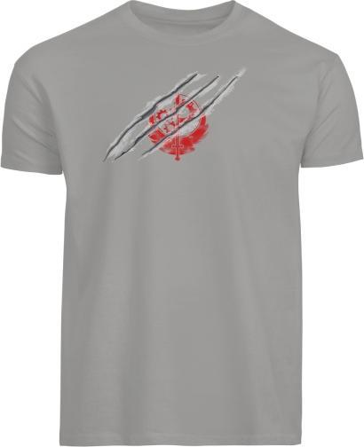 Actual product image Dpi Merchandising Fallout T-shirt ""Power Armor Claw"" Grey (S, M, L, XL, XXL)