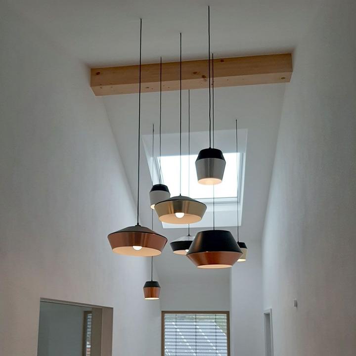 Produktbild s.luce SkaDa LED Pendellampe Metallschirm (E27, 560 lm)