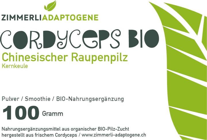 Produktbild Zimmerli Adaptogene Cordyceps Pulver (BIO) (1 Stück, Pulver, 100 g)