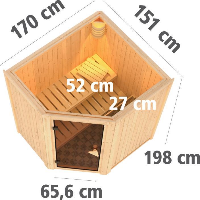 Image du produit Karibu Tonja sans jante de toit (Sans four)