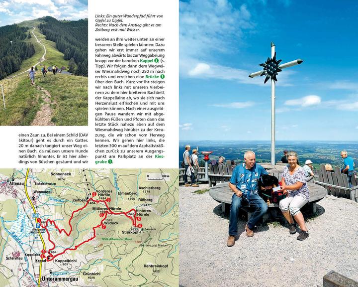 Immagine prodotto Wandern mit Hund Bayerische Alpen (Tedesco, Thomas Rettstatt, Martin R. Locher, 2024)