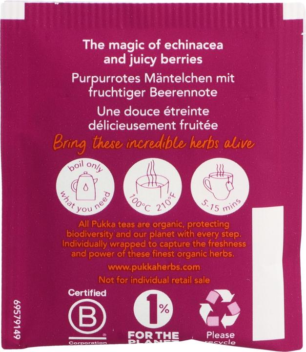 Produktbild Pukka Holunderbeere & Echinacea (40 g)