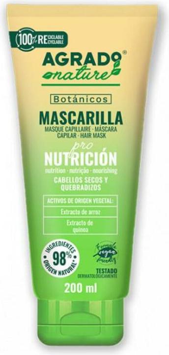 Image du produit Agrado NATURE BOTÁNICOS mascarilla pro nutrición 200 ml (200 ml)