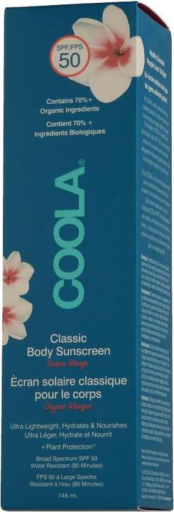 Actual product image Coola Suncare Classic (Sun lotion, SPF 50, 148 ml, 148 g)
