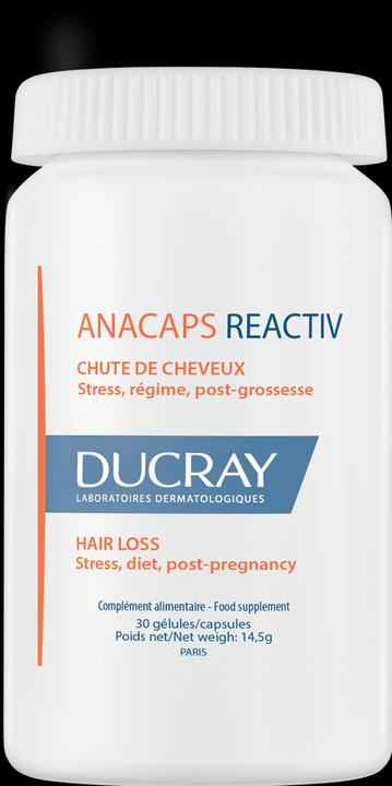 Produktbild Ducray Anacaps Reactiv Nahrungsergänzungsmittel (1 Stück, Kapseln, 40 g)